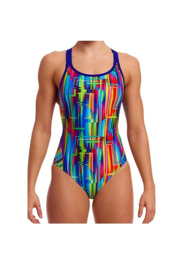 FUNKITA - Strój kąpielowy Funkita The Glitch - Eclipse. Kolor: wielokolorowy