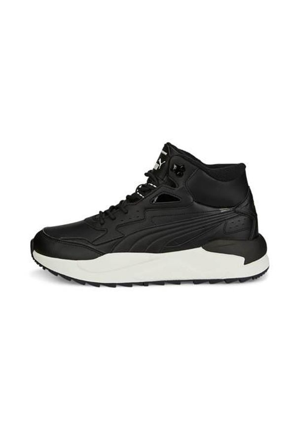 Buty do chodzenia męskie Puma Xray Speed Mid Wtr. Wysokość cholewki: za kostkę. Zapięcie: rzepy. Kolor: czarny. Materiał: materiał, syntetyk. Szerokość cholewki: normalna. Sport: turystyka piesza