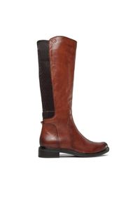 Oficerki Caprice. Kolor: brązowy #1