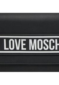 Love Moschino - LOVE MOSCHINO Torebka JC4211PP0HKG100A Czarny. Kolor: czarny. Materiał: skórzane #4