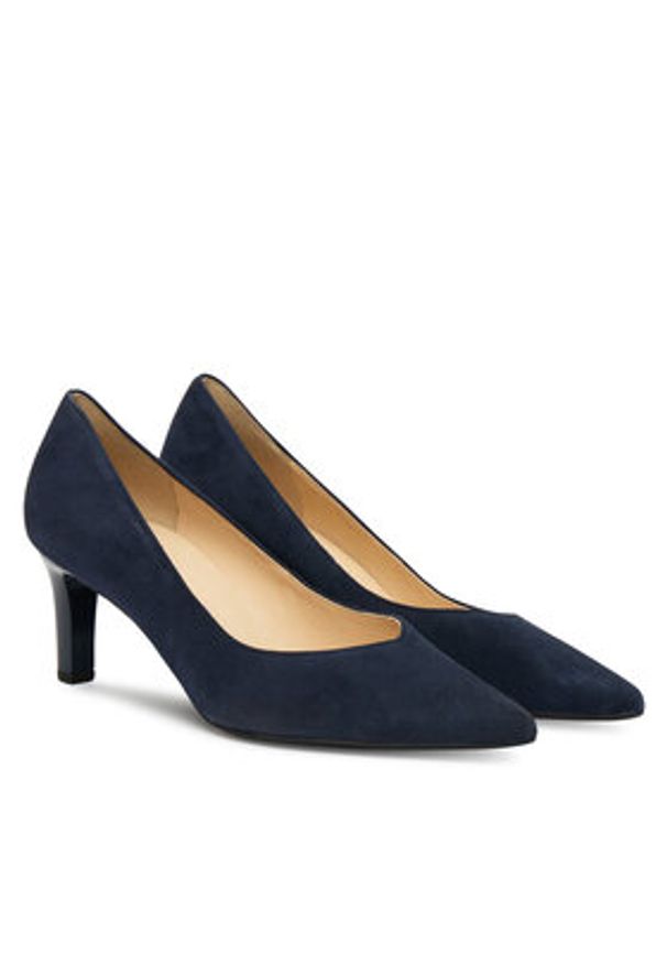 HÖGL Szpilki 0-186702-36000 Granatowy. Kolor: niebieski. Materiał: skóra, welur. Obcas: na szpilce