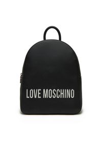 Love Moschino - LOVE MOSCHINO Plecak JC4193PP1MKD000B Czarny. Kolor: czarny. Materiał: skóra