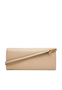 Pinko - PINKO Torebka Love Tiny Brids Wallet C AI 25-26 PCPL 103765 A0F1 Beżowy. Kolor: beżowy. Materiał: skórzane #5