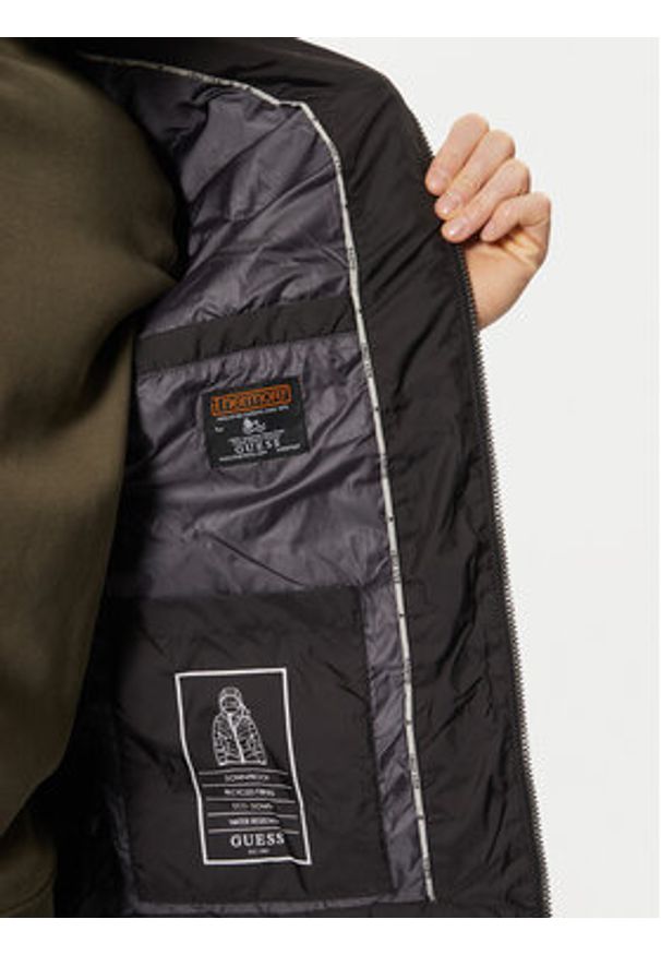 Guess Kurtka przejściowa M5RL45 WCQA2 Czarny Regular Fit. Kolor: czarny. Materiał: syntetyk