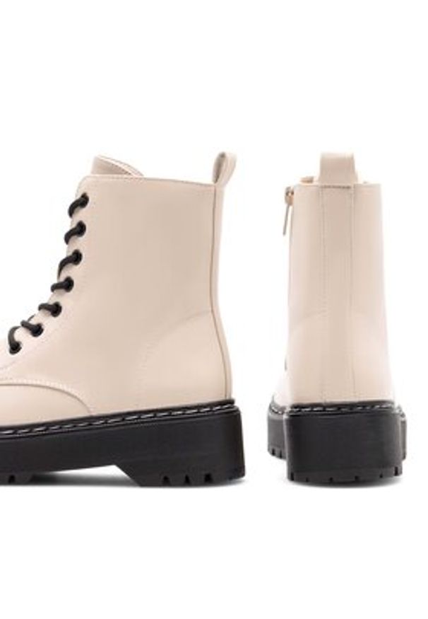 Jenny Fairy Trzewiki WSD1916-01M Beżowy. Kolor: beżowy. Materiał: skóra