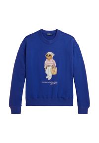 Polo Ralph Lauren Bluza 211A12730001 Niebieski Regular Fit. Typ kołnierza: polo. Kolor: niebieski. Materiał: bawełna #1
