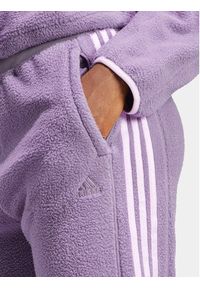 Adidas - adidas Spodnie dresowe Tiro Fleece IJ8415 Fioletowy Regular Fit. Kolor: fioletowy. Materiał: dresówka, syntetyk #6