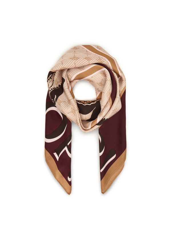JOOP! Szal Aina 30048970 Beżowy. Kolor: beżowy. Materiał: materiał, wiskoza