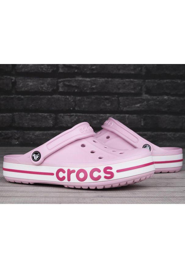 Sandały damskie na basen Crocs CROCBAND. Kolor: biały, różowy, wielokolorowy