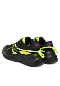Versace Jeans Couture Sneakersy Fondo Speedtrack 79YA3SC3 Czarny. Kolor: czarny. Materiał: mesh, materiał #2