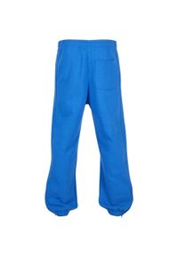 Urban Classics - Męskie Spodnie Dresowe. Kolor: niebieski. Materiał: dresówka. Długość: długie