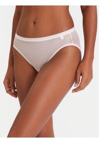 DKNY Figi klasyczne DK8652 Różowy. Kolor: różowy. Materiał: syntetyk