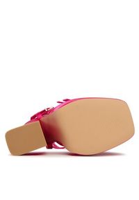 TwinSet - TWINSET Sandały 231ACP042 Różowy. Kolor: różowy. Materiał: materiał #4