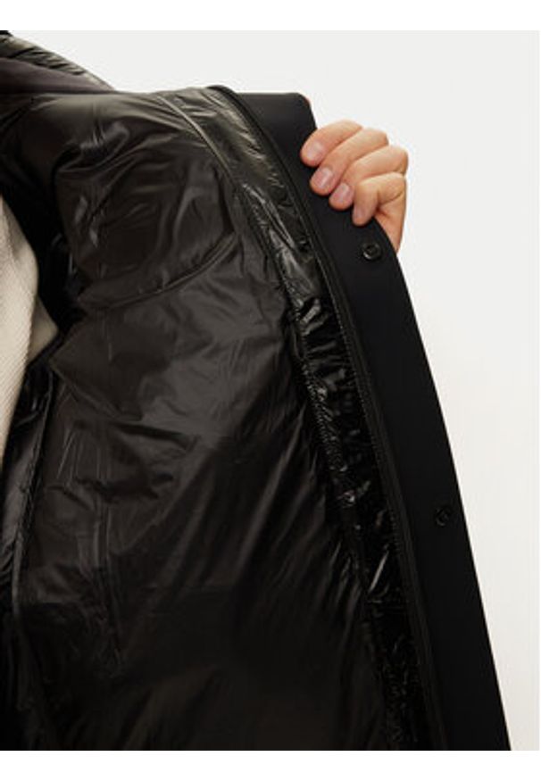 BOSS - Boss Kurtka puchowa Ronnie 50522627 Czarny Regular Fit. Kolor: czarny. Materiał: syntetyk