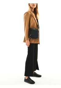 Kazar - Czarna torebka damska. Kolor: czarny. Materiał: skórzane #7