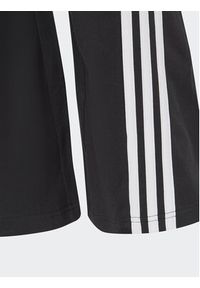 Adidas - adidas Legginsy Future Icons 3-Stripes Cotton Flared Leggings IC0115 Czarny. Kolor: czarny. Materiał: bawełna #3