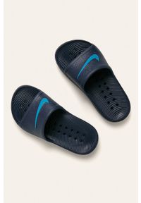 Nike Kids - Klapki dziecięce Kawa Shower. Nosek buta: okrągły. Kolor: niebieski. Materiał: syntetyk, materiał, guma. Obcas: na obcasie. Wysokość obcasa: niski #2