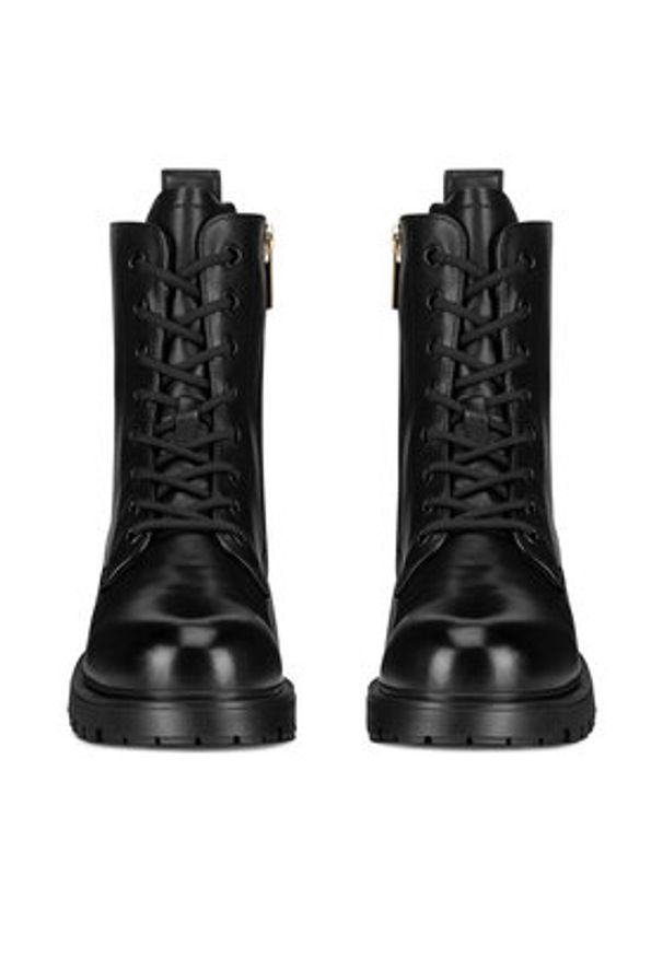 Badura Trzewiki WFA2594-1Z Czarny. Kolor: czarny. Materiał: skóra