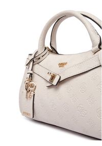 Guess Torebka Ella Logo HWPD97 46050 Kremowy. Kolor: kremowy. Materiał: skórzane #6