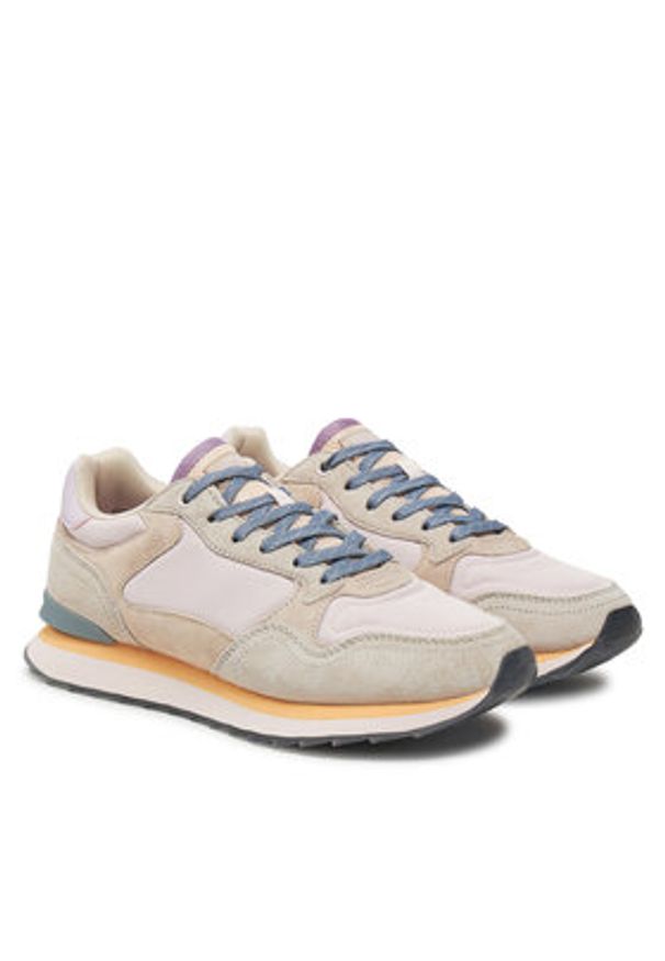 HOFF Sneakersy Lila 12502013 Beżowy. Kolor: beżowy. Materiał: zamsz, skóra
