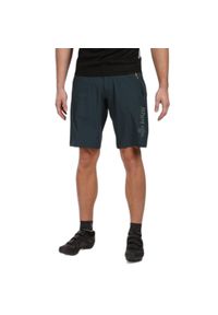 Męskie spodenki na rower freestyle cyckling Kilpi HIXON-M. Kolor: zielony. Materiał: nylon. Sport: kolarstwo #1