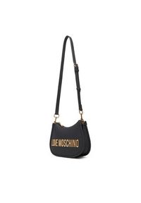 Love Moschino - LOVE MOSCHINO Torebka JC4027PP0NKD0000 Czarny. Kolor: czarny. Materiał: skórzane