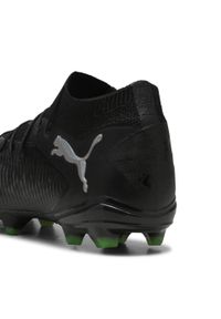 Puma - Buty piłkarskie FUTURE 8 PRO FG/AG PUMA Black Cool Light Gray Fluo Green. Kolor: czarny, zielony, wielokolorowy. Materiał: syntetyk, tkanina, materiał. Sport: piłka nożna