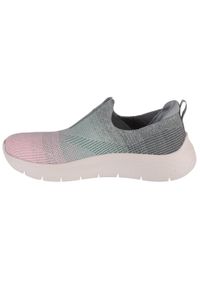 skechers - Buty do chodzenia damskie Skechers Go Walk Flex Cali Sunset. Kolor: różowy. Materiał: materiał, syntetyk. Szerokość cholewki: normalna. Sport: turystyka piesza