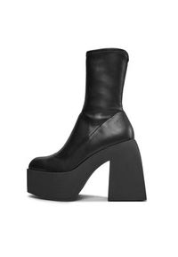 Steve Madden Botki Tekno Bootie SM11002608 SM11002608-001 Czarny. Kolor: czarny #4