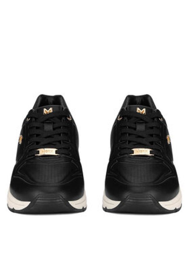 MEXX Sneakersy MI001008143W Czarny. Kolor: czarny. Materiał: skóra