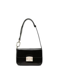 Furla Torebka Metropolis WB00772-T20000-O6000-1-007-20-BG-B Czarny. Kolor: czarny. Materiał: skórzane