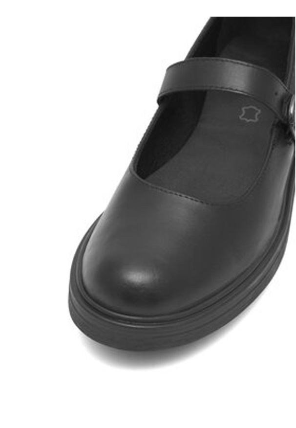 Lasocki Półbuty ARC-VIVIEN-04 Czarny. Kolor: czarny. Materiał: skóra