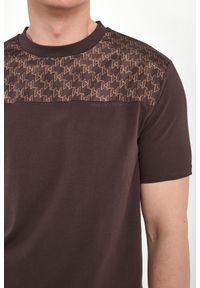 Karl Lagerfeld - T-shirt męski z nadrukiem logo KARL LAGERFELD. Wzór: nadruk #4