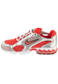 Nike - Buty sportowe Sneakersy męskie, Air Zoom Spiridion Cage 2. Kolor: czerwony. Model: Nike Zoom. Sport: turystyka piesza