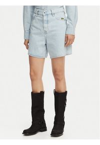 G-Star RAW - G-Star Raw Szorty jeansowe Jett D28386-E352 Niebieski jasny Regular Fit. Kolor: niebieski. Materiał: bawełna #1