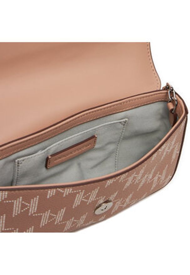 Karl Lagerfeld - KARL LAGERFELD Torebka 240W3237 Beżowy. Kolor: beżowy. Materiał: skórzane