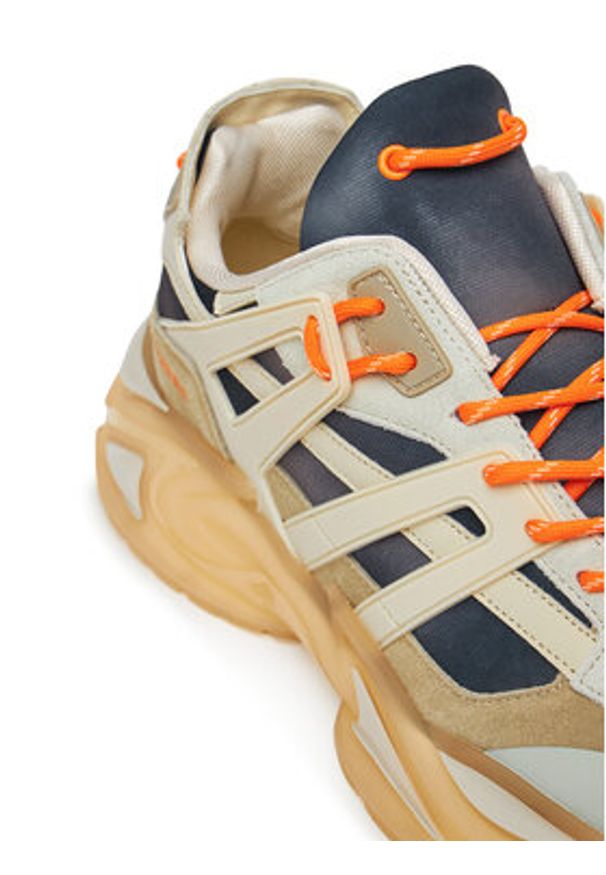 Guess Sneakersy FMJBEL LEA12 Beżowy. Kolor: beżowy. Materiał: skóra