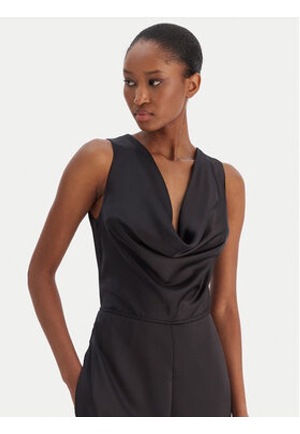 Hugo - HUGO Kombinezon Kimari-1 50552972 Czarny Regular Fit. Kolor: czarny. Materiał: syntetyk