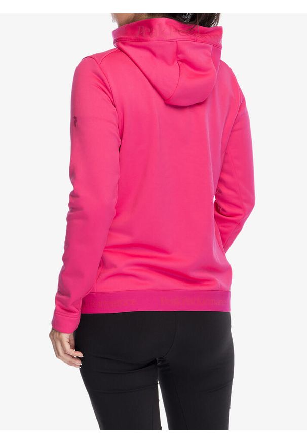 Bluza z kapturem damska Peak Performance Rider Tech Zip Hood. Typ kołnierza: kaptur. Kolor: różowy