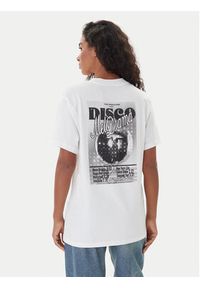 Hugo - HUGO T-Shirt Vintage 50550148 Biały Relaxed Fit. Kolor: biały. Materiał: bawełna. Styl: vintage