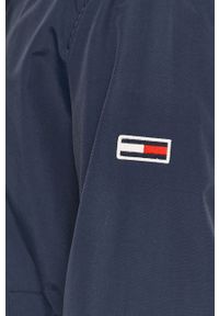Tommy Jeans - Kurtka. Typ kołnierza: kaptur. Kolor: niebieski. Materiał: tkanina, poliester, materiał, poliamid. Wzór: gładki #3