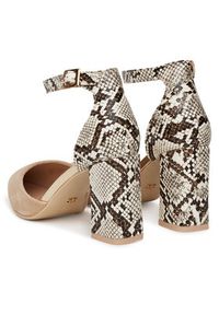 DeeZee Czółenka FERRI1 Beżowy. Kolor: beżowy. Materiał: skóra #3