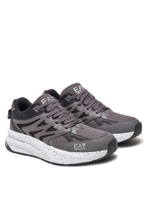 EA7 Emporio Armani Sneakersy X8X194 XK408 U252 Szary. Kolor: szary. Materiał: materiał