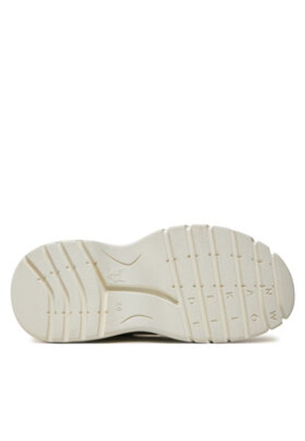 Naked Wolfe Sneakersy Sprinter Biały. Kolor: biały. Materiał: skóra