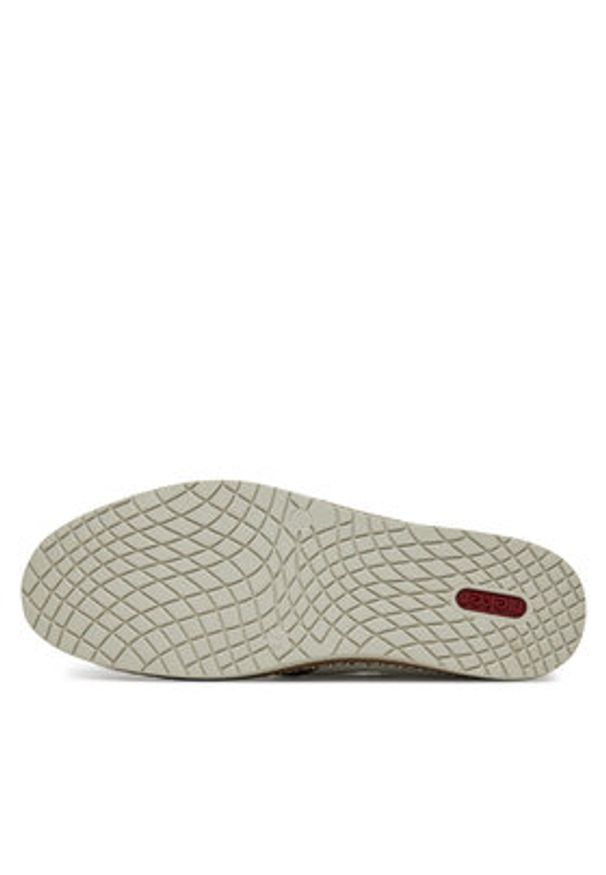 Rieker Półbuty B5297-80 Biały. Kolor: biały. Materiał: skóra, syntetyk