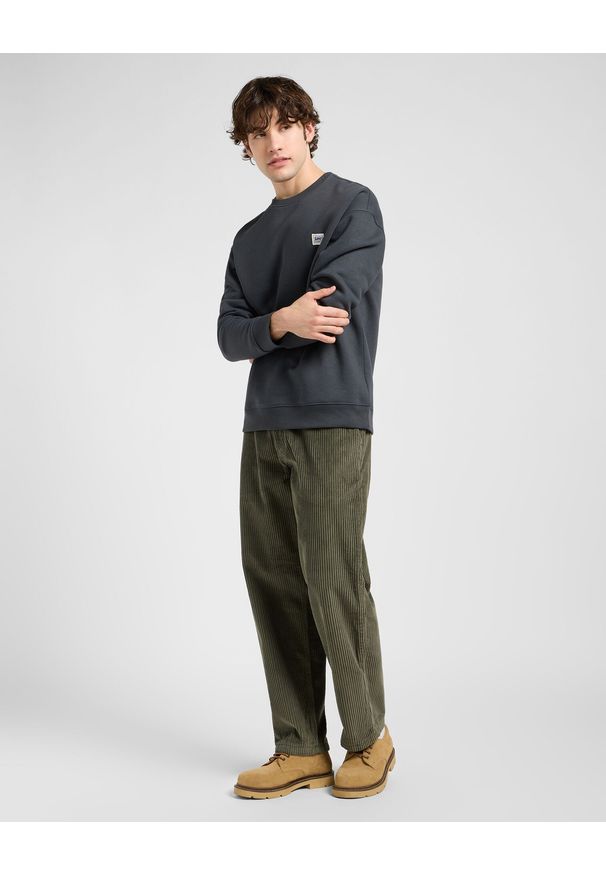 Lee - MESKA BLUZA LEE WORKWEAR SWS WASHED BLACK 112372312