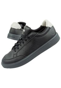 Adidas - Buty adidas Nova Court M GZ1783 czarne. Zapięcie: sznurówki. Kolor: czarny. Materiał: skóra ekologiczna. Szerokość cholewki: normalna