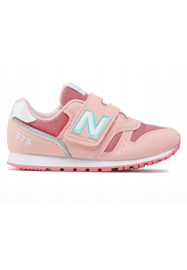 New Balance - Buty na co dzień dziecięce NEW BALANCE 373 na rzepy. Okazja: na co dzień. Zapięcie: rzepy. Kolor: różowy. Materiał: syntetyk, tkanina, materiał. Szerokość cholewki: normalna. Model: New Balance 373. Sport: turystyka piesza