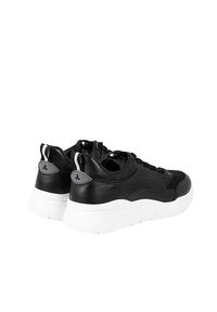 Bally Sneakersy "Birky-T" | 6230655 | Birky-T | Mężczyzna | Czarny. Kolor: czarny. Materiał: materiał, skóra. Wzór: aplikacja #6