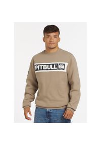 PITBULL - Bluza męska Pitbull Sherwood. Kolor: beżowy #1